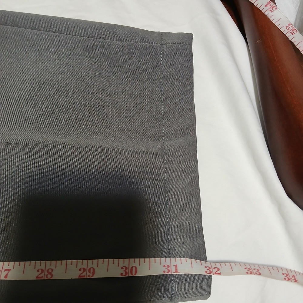 Amazon Essentials Gray Slim Fit Dress Pants Stretch 40x32‎ - Picture 7 of 7